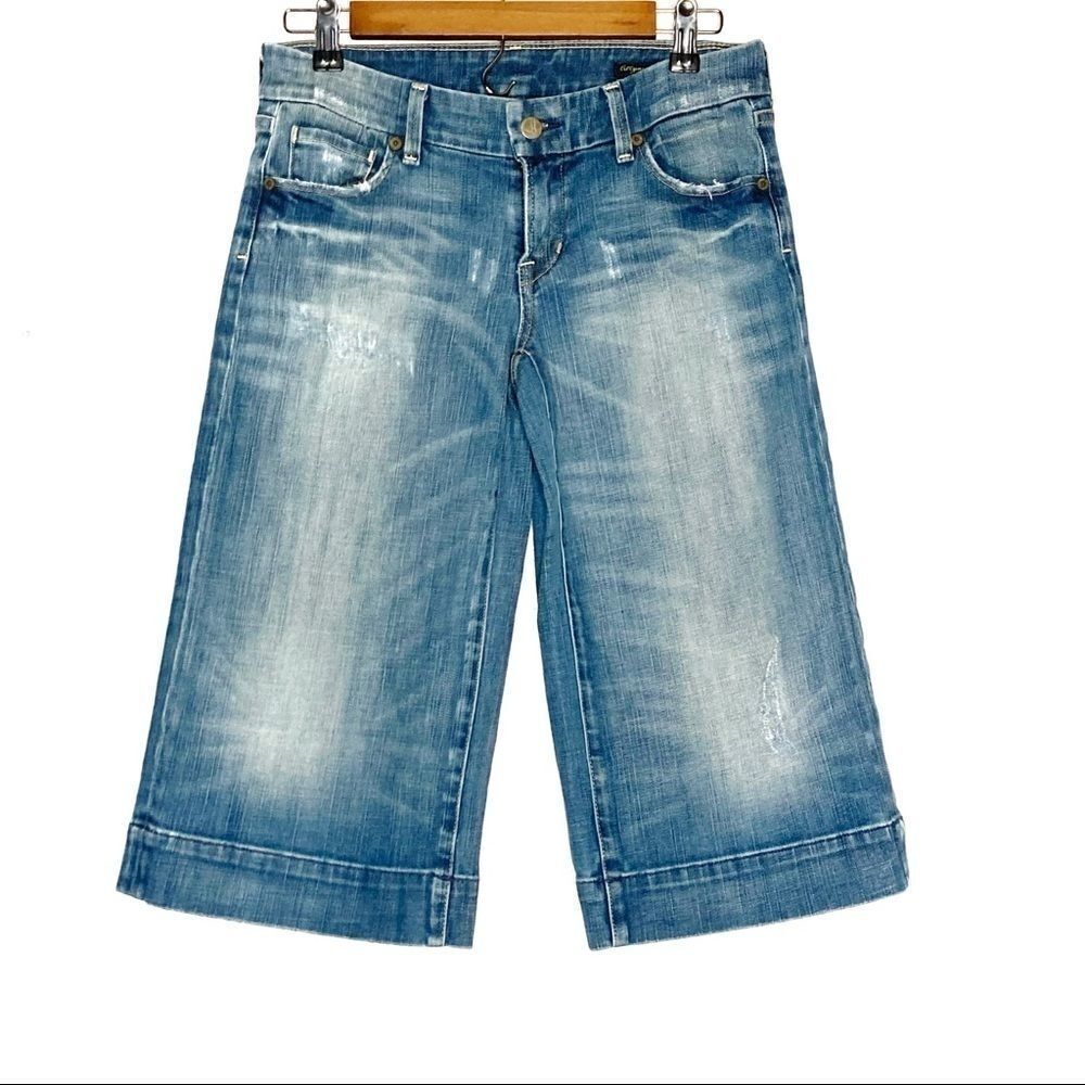 Citizen of Humanity | Distress Capri Jeans